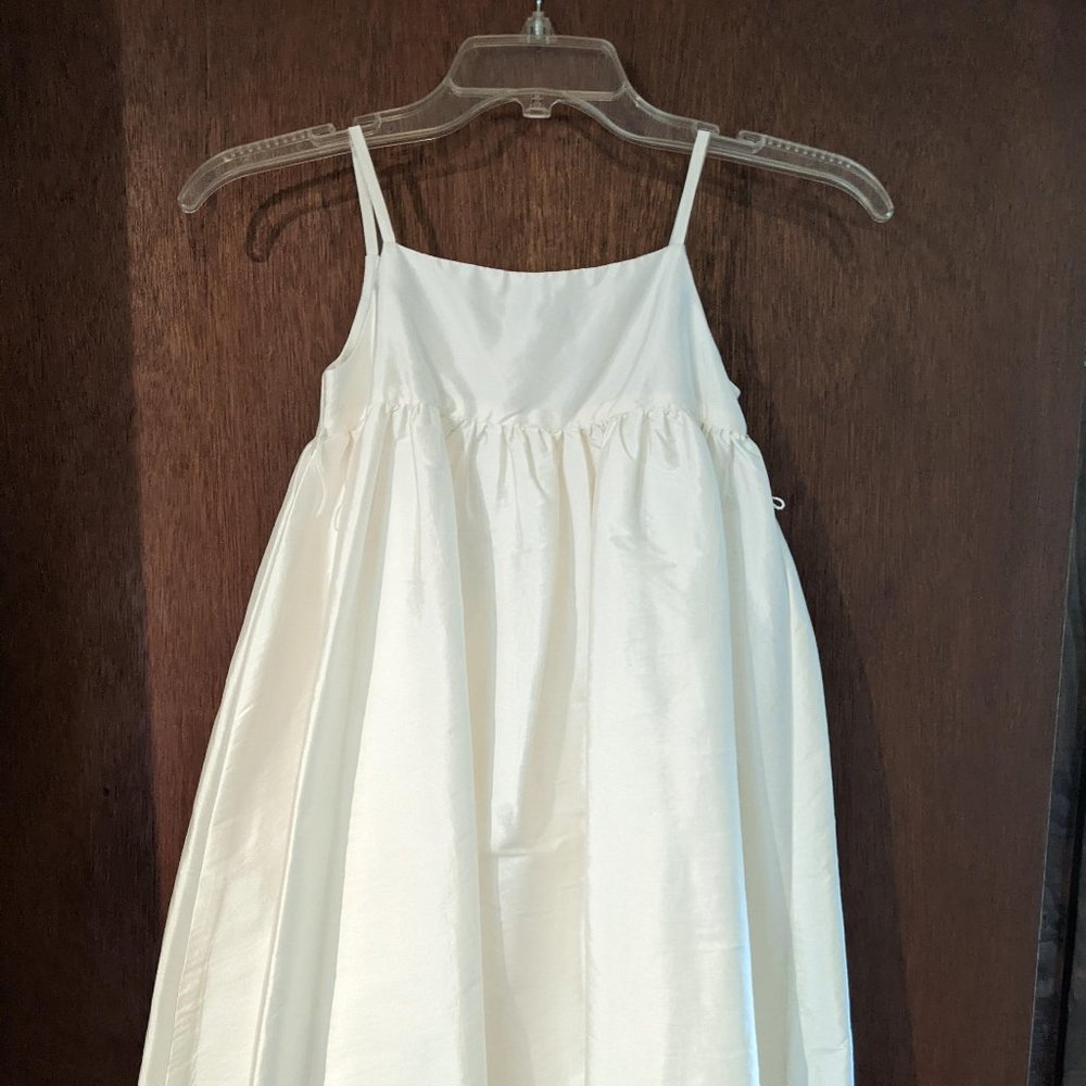 Us Angels Flower Girl Dress 276 Ivory Size 6
